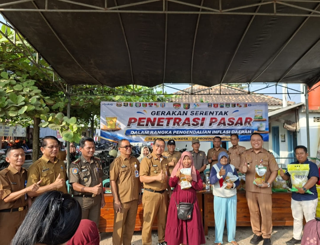 Tekan Inflasi, Pemkab Tubaba Pantau Harga dan Pasokan Bahan Pokok di Pasar