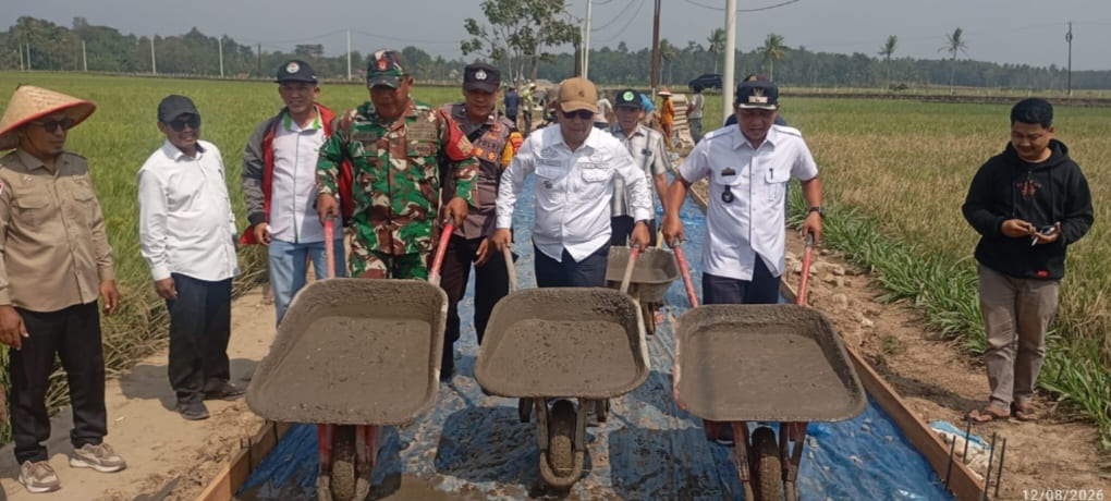 20 Tahun Dinanti, Jalan Pertanian Banjarsari Akhirnya Dibangun