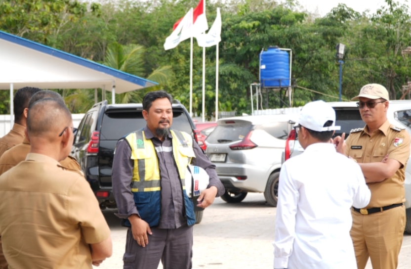 Bupati Tubaba Tinjau Progres Pembangunan RSUD Bersama BPKP Provinsi Lampung, Realisasi Fisik Lampaui Target