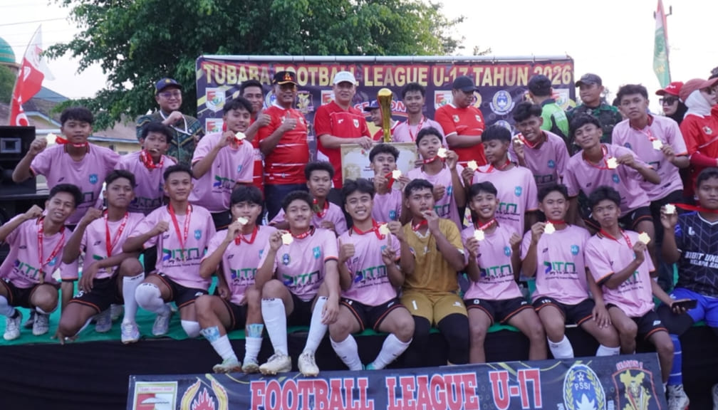 Gunung Agung Juara Tubaba Football League U-17 2026, Bupati Novriwan Apreasiasi