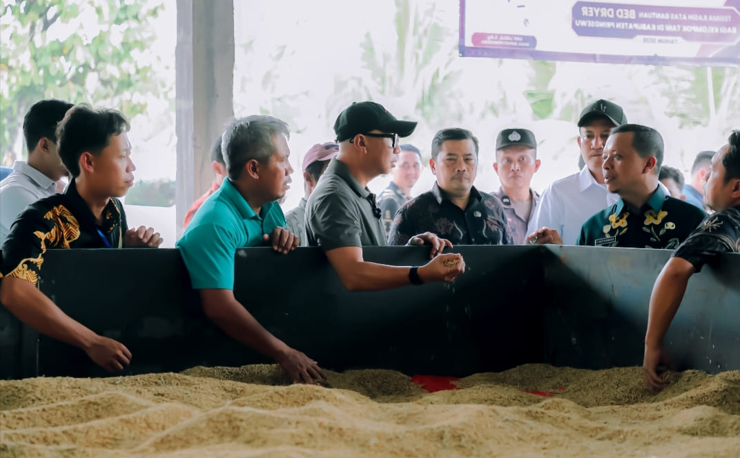 Gubernur Mirza Berharap Pemanfaatan Bed Dryer Bikin Petani Tambah Untung