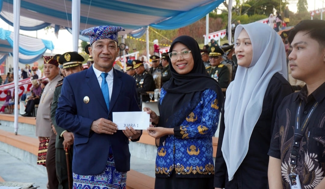Dari Merah Putih ke Layar Digital, Kreativitas Kemerdekaan Bergema di Menara Siger