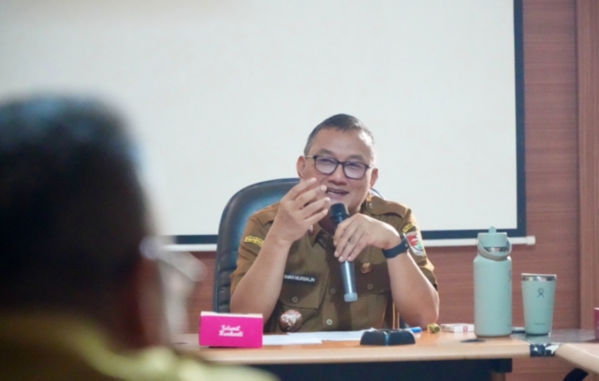 Sekda Tubaba Pimpin Rapat Pengurus Koperasi Ragem Sai Mangi Wawai (RSMW) dan Dewan Pengurus Korpri