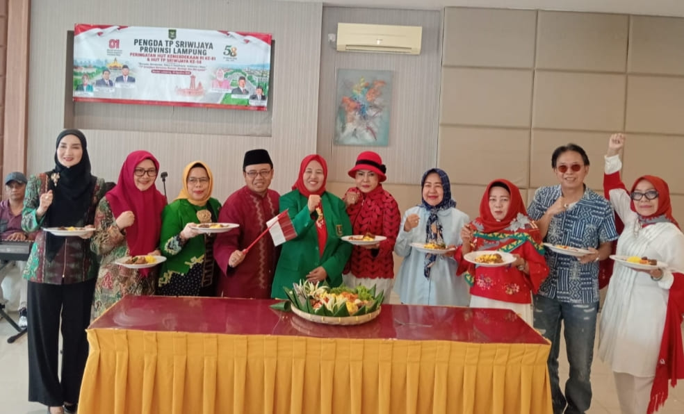 HUT RI ke-81 dan HUT TP Sriwijaya ke-58, Nurhasanah Serukan Persatuan dan Pengabdian