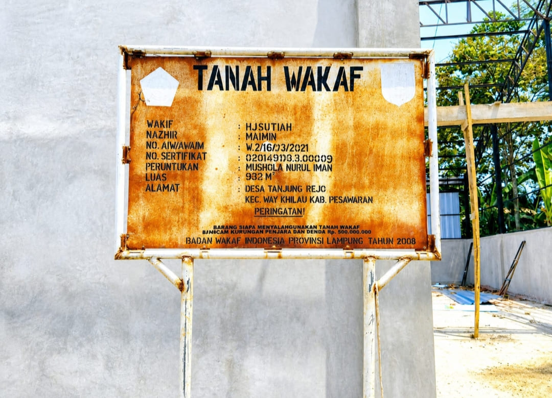 Tanah Pengganti Belum Jelas, Rencana Kopdes Tanjung Rejo Dipertanyakan di Lahan Bertanda Wakaf