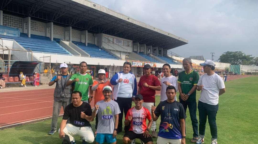 PWI Lampung Bidik 3 Emas Atletik di Porwanas 2027, Andalkan Senior dan Talenta Muda