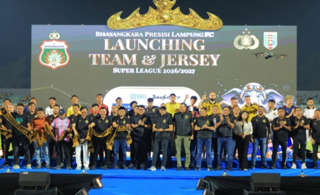 Bhayangkara Presisi Lampung FC Bidik Tiga Besar, 4.000 Jersey Dibagikan Gratis
