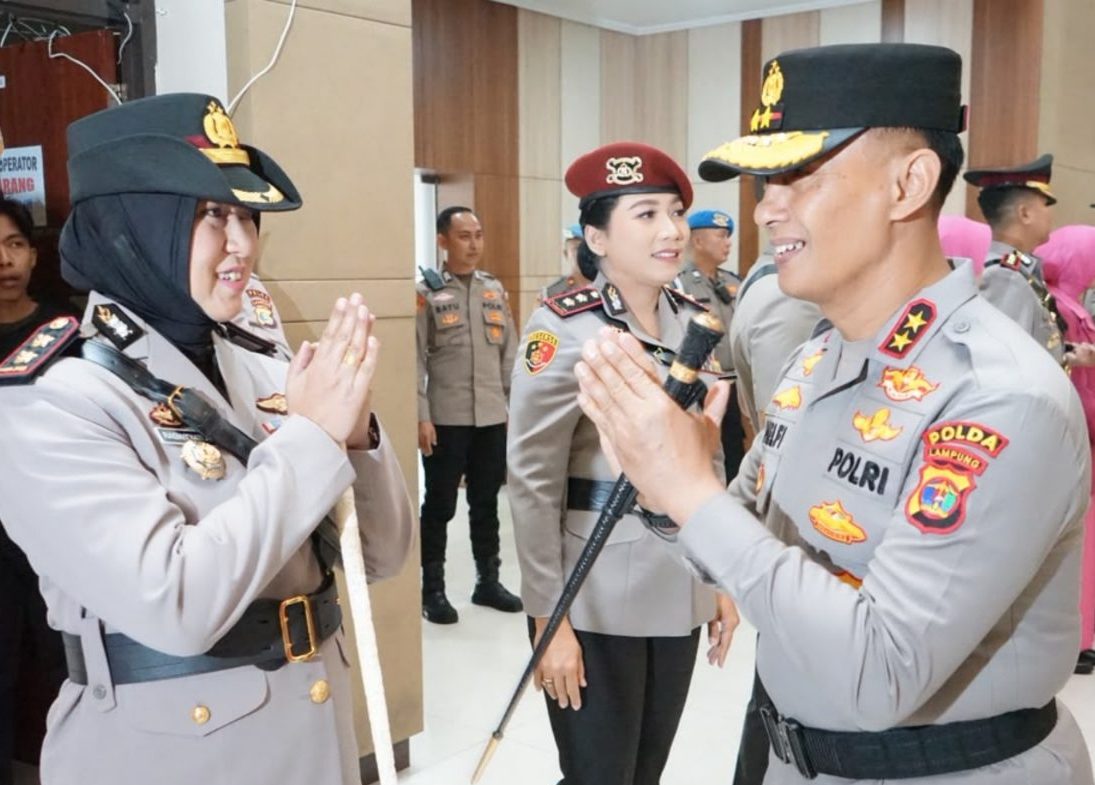 Resmi Berganti, AKBP Raswidiati Anggraini Jabat Kapolres Lampung Utara, Kompol Talen Hapis Wakapolres