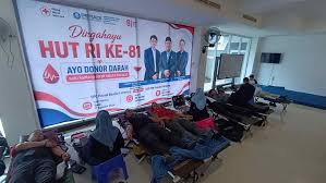 Peringati HUT ke-81 RI, Peradi Bandar Lampung Gelar Donor Darah dan Gelorakan Bantuan Hukum Gratis