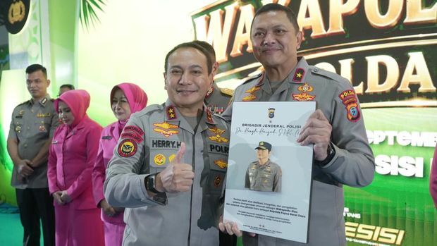Lepas Brigjen Hengki Haryadi, Kapolda Riau Titip Semangat ‘Green Policing’ di Tempat Baru