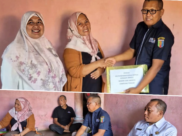 MKKS SMK Lampung Tengah Salurkan Donasi Rp21 Juta untuk Siswa Korban Bullying