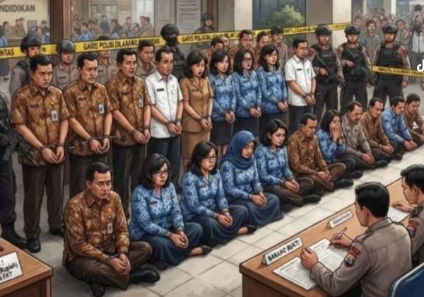 Terseret Dugaan Korupsi Bimtek, 28 Kepsek Banyuasin Terjaring OTT Polda Sumsel