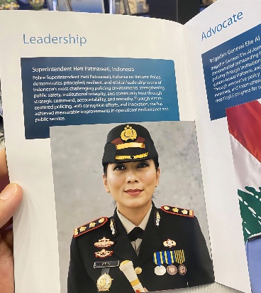 Harumkan Nama Polri di Kancah Dunia, AKBP Heti Patmawati Raih IAWP Leadership Award 2026