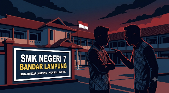 Aksi Kekerasan di SMKN 7 Bandar Lampung: Oknum Waka Humas Diduga Cekik Guru PPPK Senior Jelang Pensiun