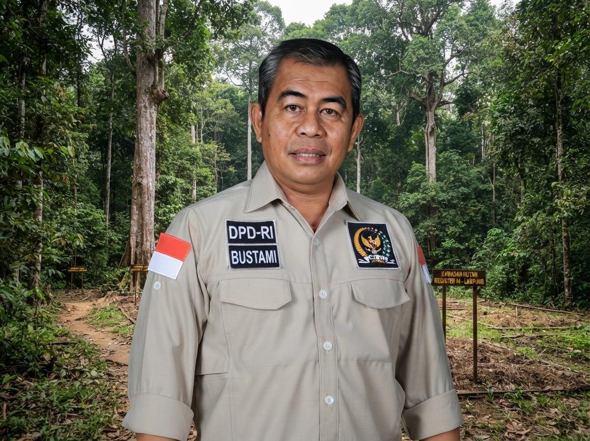 Anggota DPD RI Dapil Lampung Bustami Zainuddin Diperiksa Kejaksaan Agung