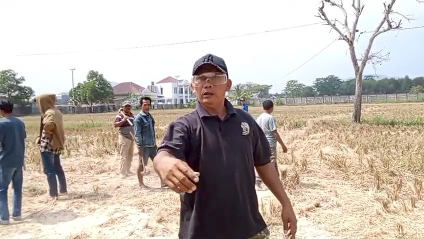 Kasiyono Larang Wartawan Liput Dugaan Penyerobotan Lahan Di Sukarame