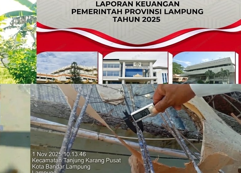 Temuan BPK Proyek Gedung Forensik RSUDAM Rp579 Juta, MTM Desak Kejati Lampung Naikkan Status Penyidikan