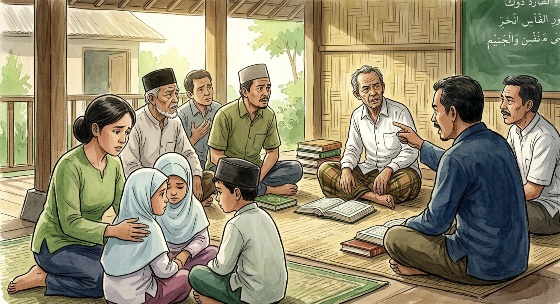 Diduga Lecehkan Tiga Murid di Bawah Umur, Guru Ngaji di Pesawaran Dilaporkan ke Polisi