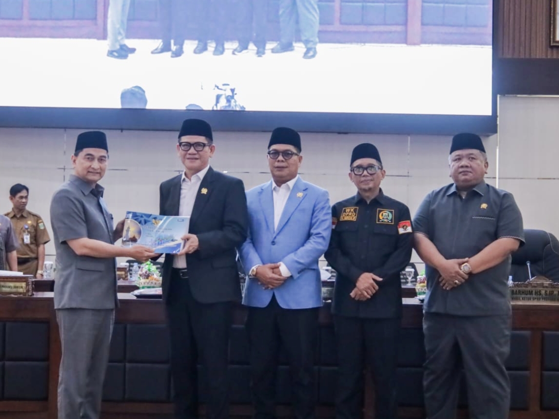 DPRD Banten Terima Penjelasan Gubernur Terkait Perubahan APBD 2026