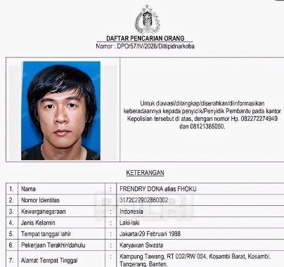 Fakta Baru Kasus DPO Bareskrim di Lamsel: BNNK Akui Tak Pernah Gelar Asesmen Rehab Frendry Dona