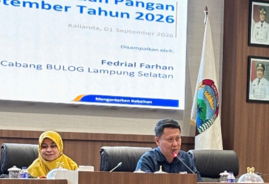 Bulog Lampung Selatan Salurkan Bantuan Pangan Beras untuk Warga