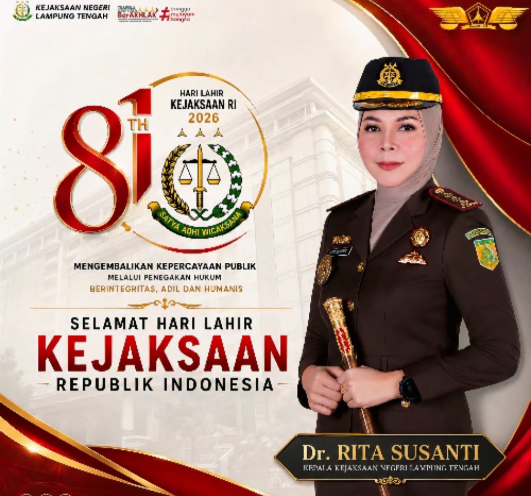 HUT ke-81 Kejaksaan, Kejari Lamteng Gelar Donor Darah Hingga Cek Kesehatan Gratis
