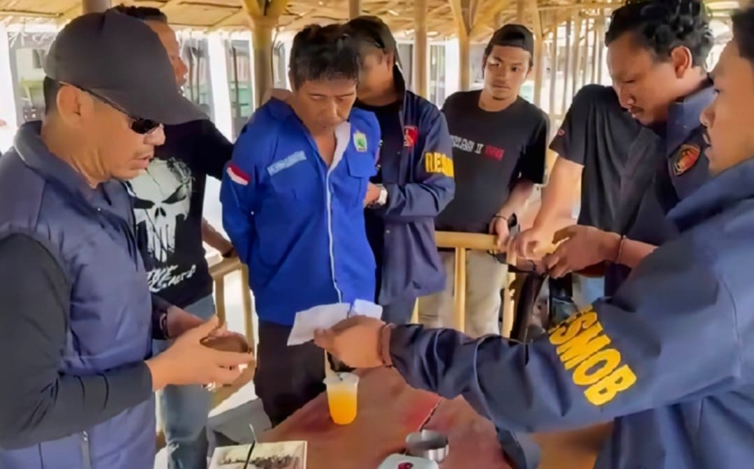 Pria Mengaku Wartawan Kena OTT Polres Pesawaran Usai Peras Kades di Way Ratai