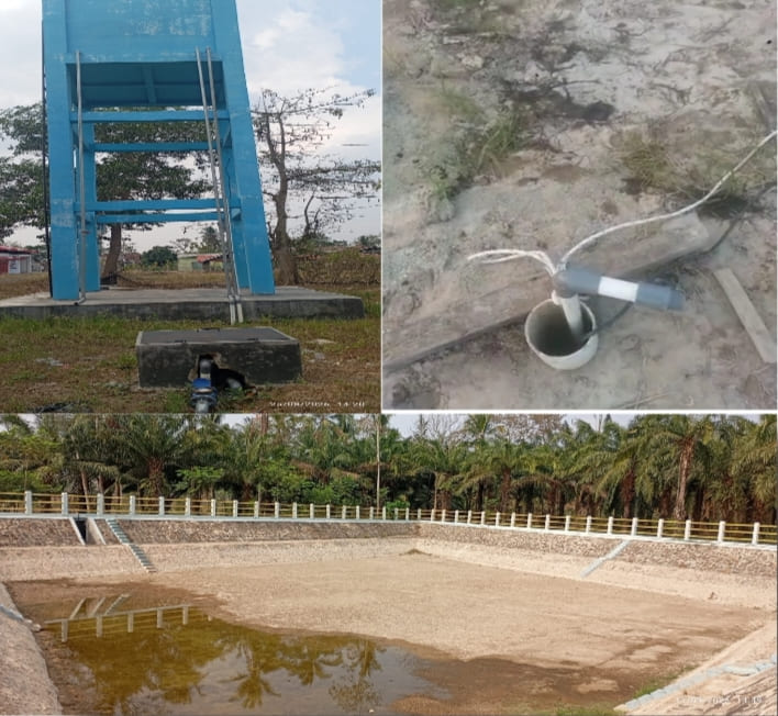Telan Dana Ratusan Juta, Tiga Proyek PU Lamsel di Pamulihan Kini Mubazir
