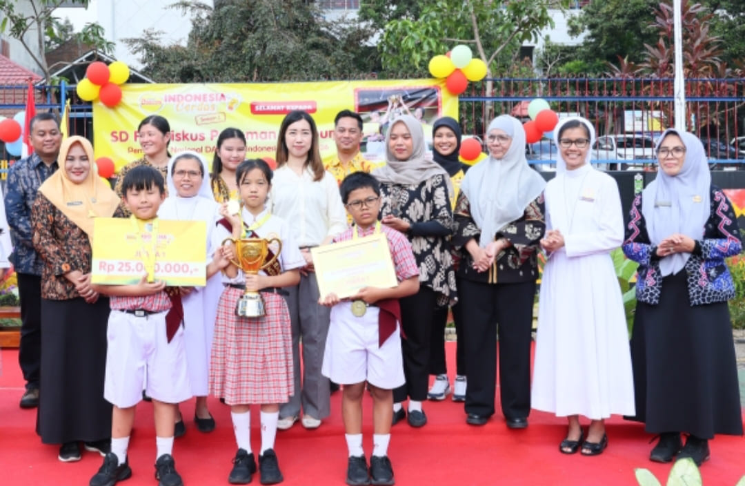 SD Fransiskus 2 Pahoman Bandar Lampung Juara Nasional DANCOW Indonesia Cerdas Season 2