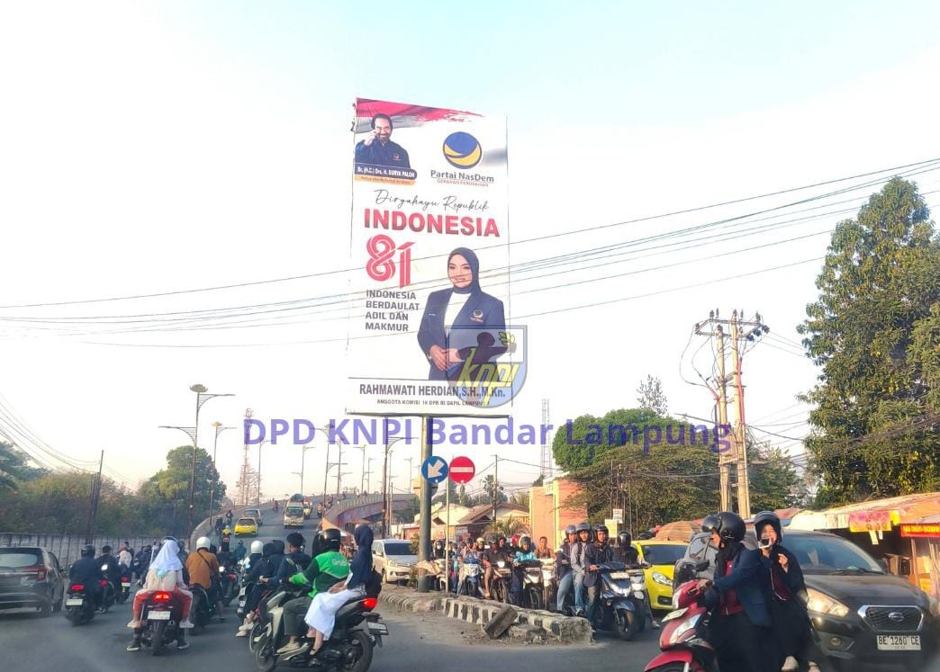 DPD KNPI Bandar Lampung Soroti Pelanggaran Reklame, Tuding Pemkot Tebang Pilih