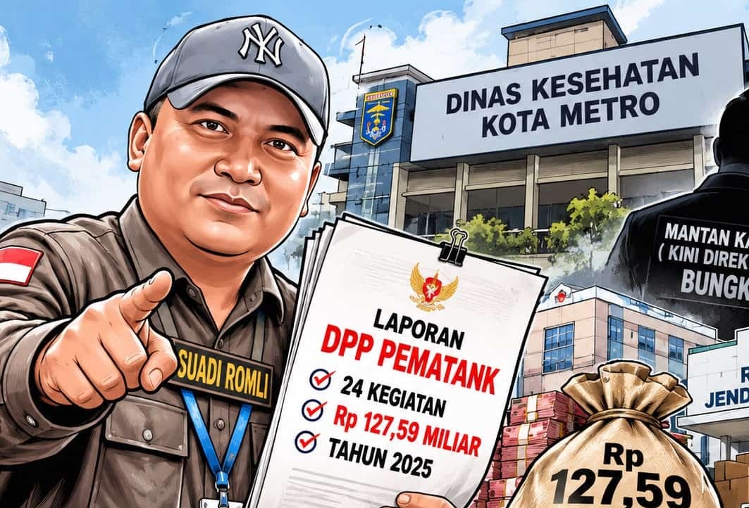 Soroti Pembangunan Labkesmas Hingga Temuan BPK, DPP Pematank Desak APH Periksa Dinkes Kota Metro