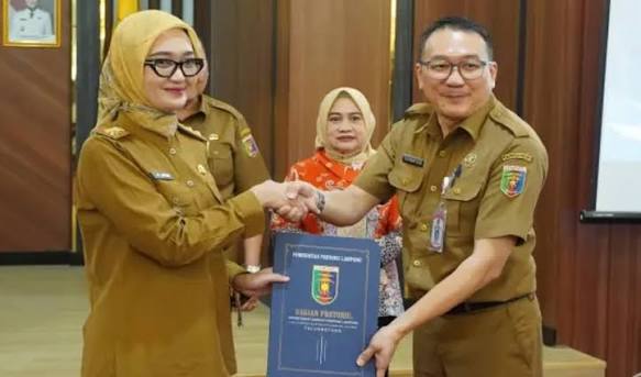 dr. Edwin Rusli Pensiun, dr. Djohan Lius Resmi Jabat Plt. Kadis Kesehatan Provinsi Lampung