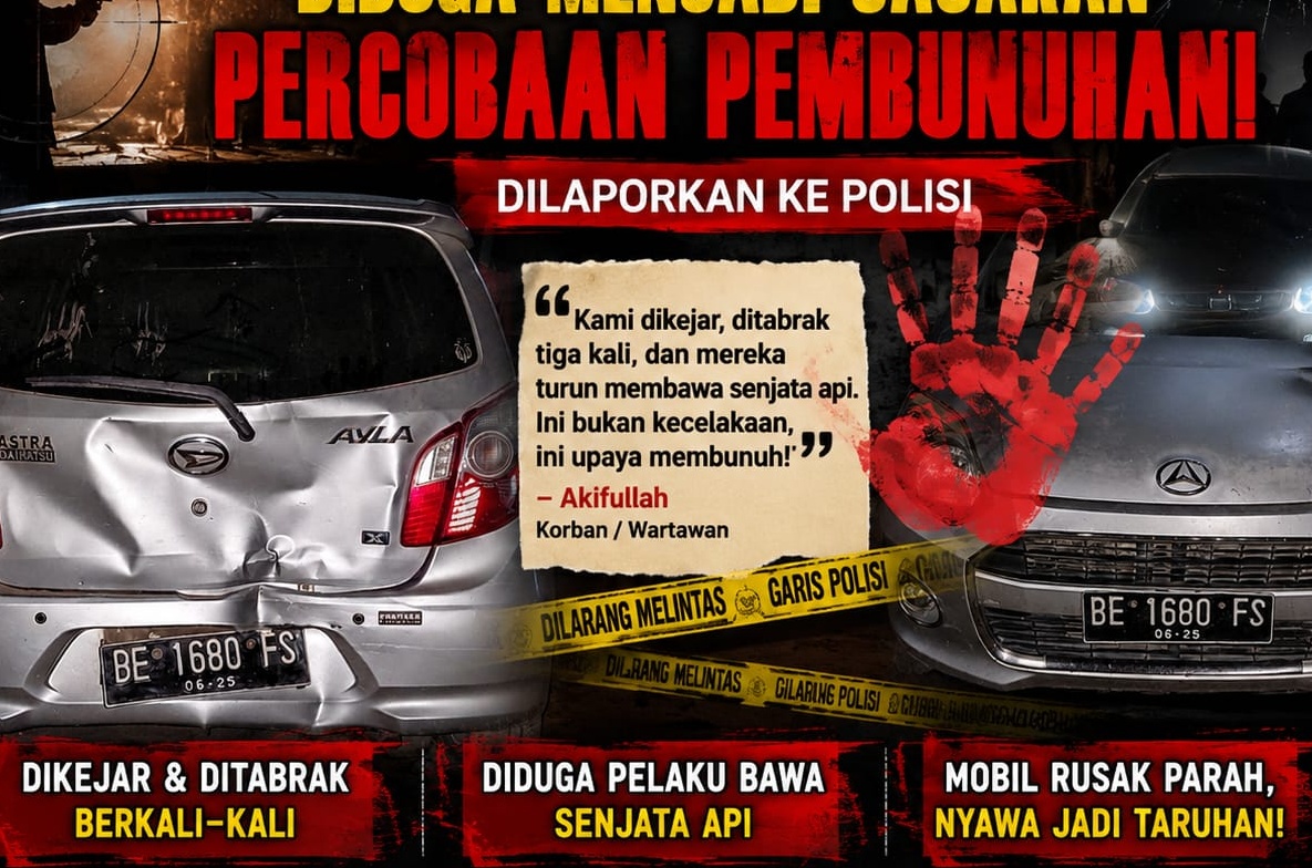 Minta Kejelasan Hukum Teror Jurnalis, Polres Tulang Bawang Didesak Usut Tuntas Kasus Intimidasi dan ISP Tanpa Izin