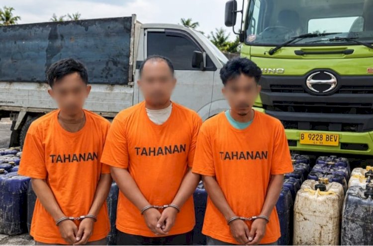 Polres Lampung Selatan Sita 8.400 Liter Solar Subsidi di Jalinsum Katibung, Tiga Orang Ditetapkan Tersangka