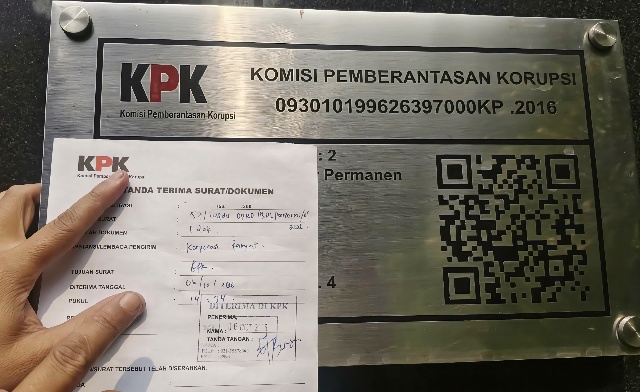 Dugaan Korupsi Makan-Minum Fiktif, DPRD Bandar Lampung Dilaporkan ke KPK