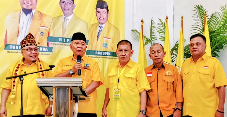 Abi Hasan Muan Terpilih Aklamasi Dipukuk Jadi Ketua DPD Golkar Tanggamus 2026–2031