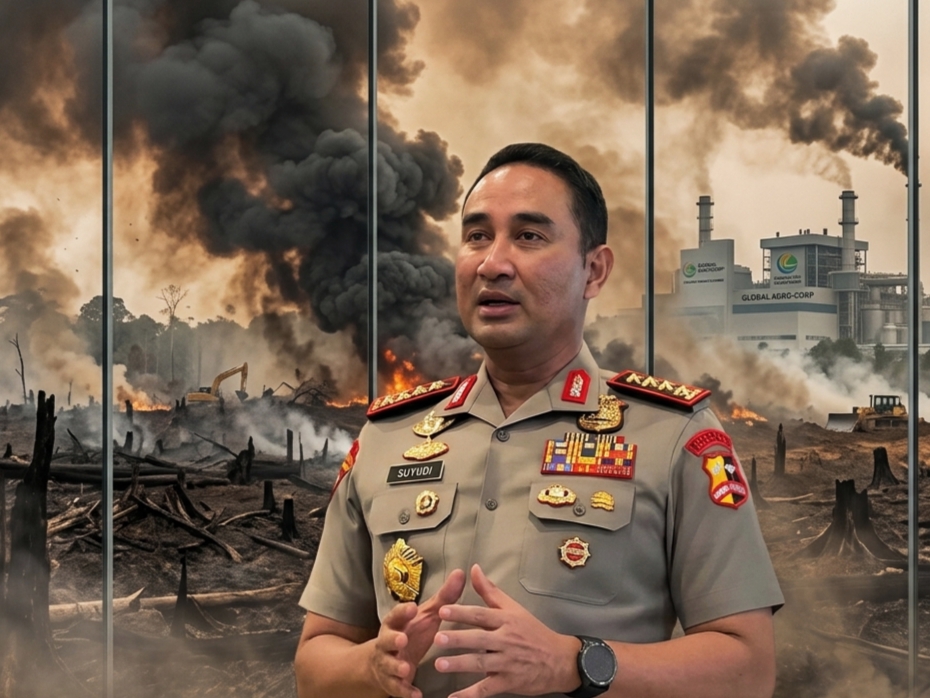 Kapolri Sebut Karhutla di Indonesia Libatkan Pihak Asing