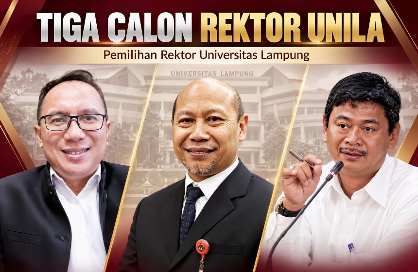 Penyaringan Pilrek Unila Selesai: Budiono Raih Suara Tertinggi Senat, Tiga Calon Rektor Resmi Tetapkan Nomor Urut