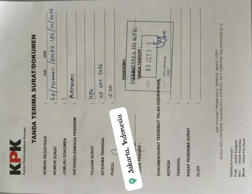 Dugaan Pungli Rumija Rp12,3 Miliar, Kepala BMBK Lampung Dilaporkan ke KPK