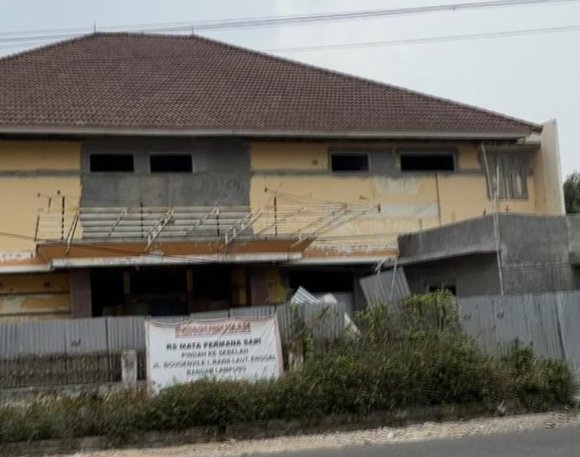 Proyek RS Mata Permana Sari Rp2 Miliar Terbengkalai, Polisi Buru Kontraktor yang Kabur
