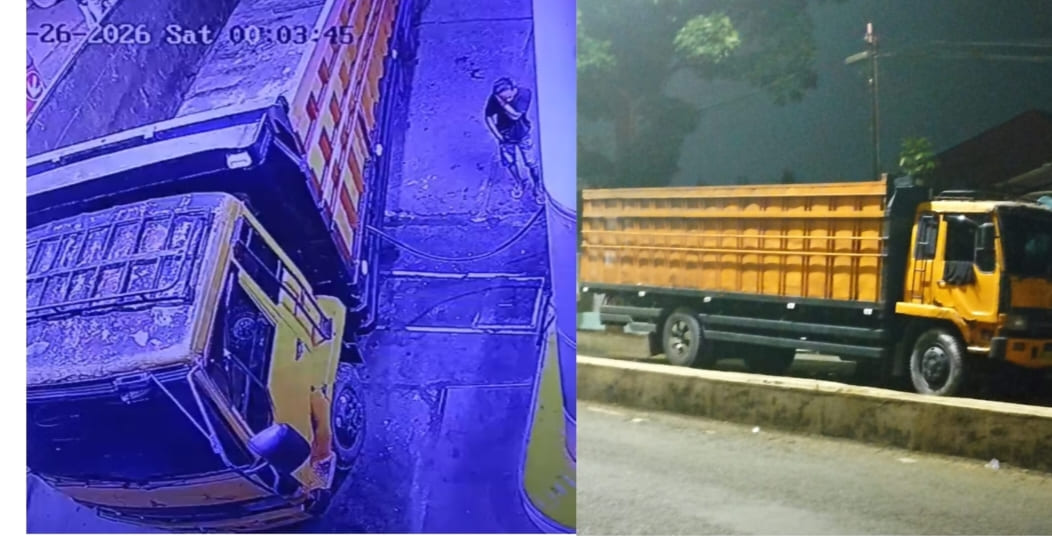 Gudang BBM di Natar Kosong, Fuso Pelangsir Diduga Milik Oknum Pol-PP Balam Terciduk ‘Ngecor’ di SPBU 24.351.73 Pramuka Pakai Barcode Lain