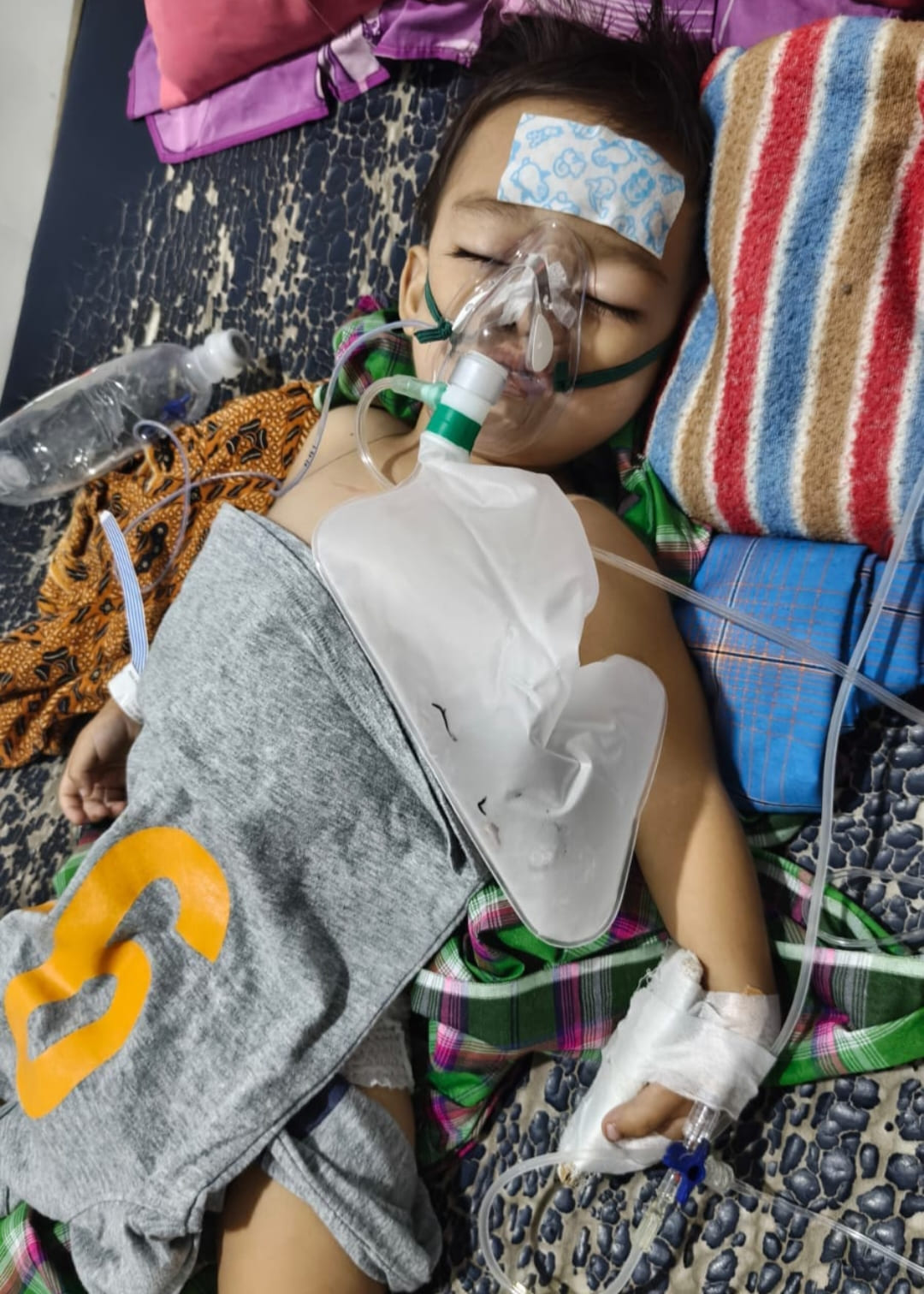 Dirawat di RSUD Pesawaran Balita 1,5 Tahun Belum Sadar, Rujukan ke Abdul Moeloek Terkendala PICU Penuh