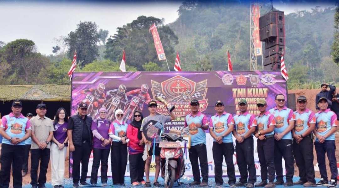 Brigif 4 Mar/BS Sukses Gelar Kejuaraan Nasional Grasstrack Panglima TNI Cup 2026