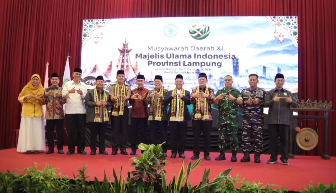 MUI Lampung Luncurkan Gernas WHO 2026 di Musda ke-XI