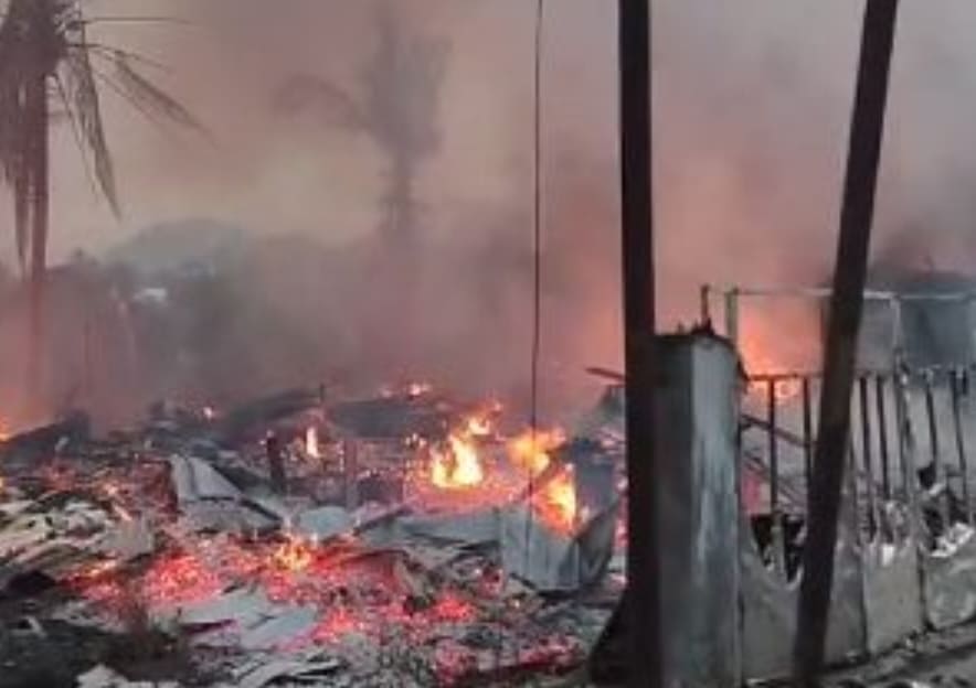 Gudang Mebel di Sukadanaham Ludes Terbakar, Kerugian Ditaksir Rp50 Juta