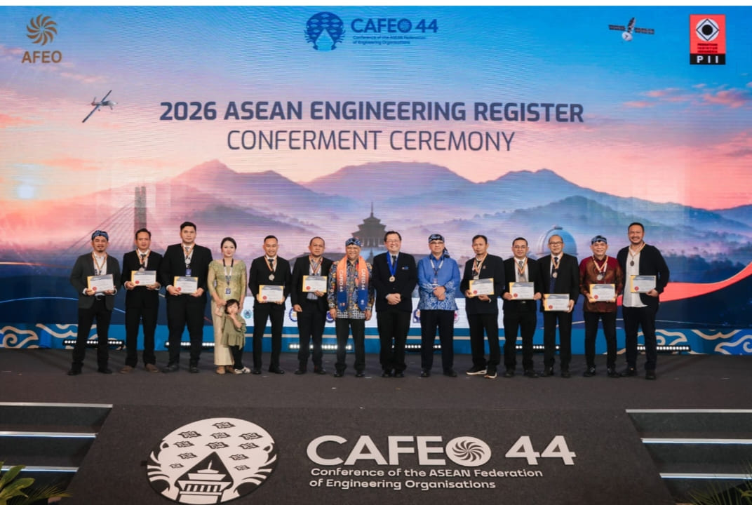 Insinyur 11 Negara ASEAN Bahas Energi Bersih hingga Kota Berkelanjutan di CAFEO 44