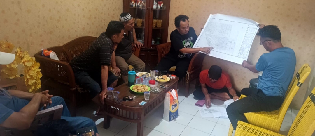 Fasum Griya Sukarame Dipatok, Legalitas Revisi Site Plan Pengembang Dipertanyakan