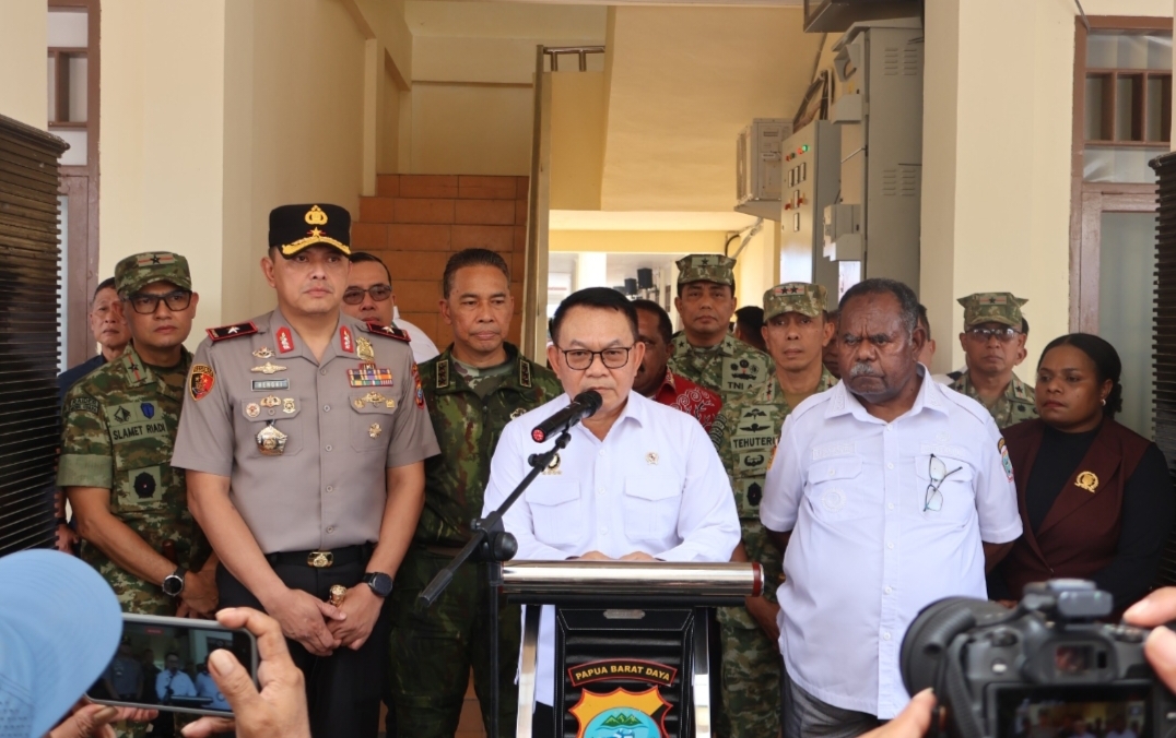 Menko Polkam Apresiasi langkah Polda Papua Barat Daya bersama TNI dan Pemda dalam Pemulihan Keamanan Berbasis Humanity Approach