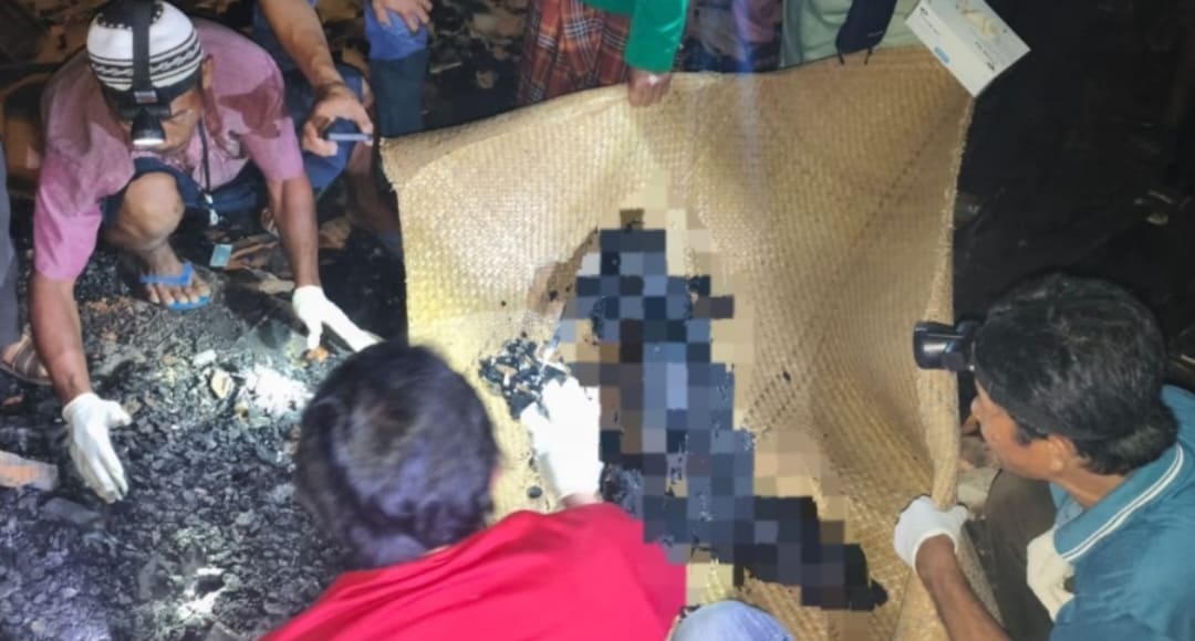Kebakaran Rumah di Tubaba, Nurjanah Terjebak dan Tewas Terpanggang