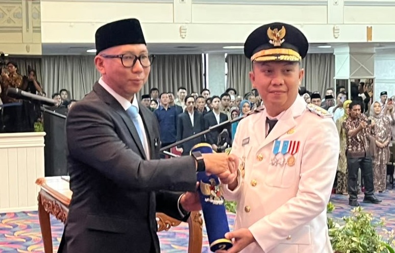 M. Galang Putra Rahman Resmi Dilantik Jadi Wakil Bupati Way Kanan Sisa Masa Jabatan 2025–2030